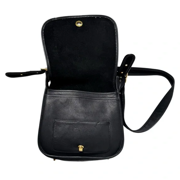 Vintage Coach Stewardess Bag 9525 in Black - Picture 4 of 13